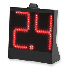 Indicatore elettronico dei 24"  WIRELESS (SENZA CAVI)  mod. WSC-24S - 268/10  a NORME FIBA. Dim.cm.32x28.5x10. Peso kg.2.75. Cifre h.cm.20.  Prezzo cad.